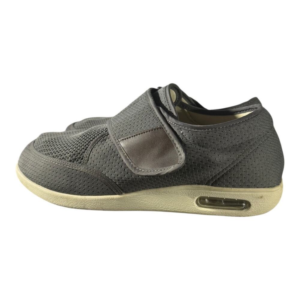 Youyun Diabetic Wide Swollen Feet Support Orthopedic Shoes Men's (Size: 13.5) - Picture 5 of 9